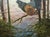 1960s Oil Painting Early Bird Evgeny Adolfovich Kibrik For Sale - Image 6 of 8