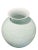 Celadon Moon Vase with Lotus Flower For Sale - Image 4 of 12