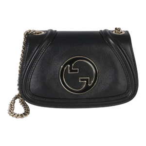 Black Calfskin Blondie Small Chain Shoulder Bag
