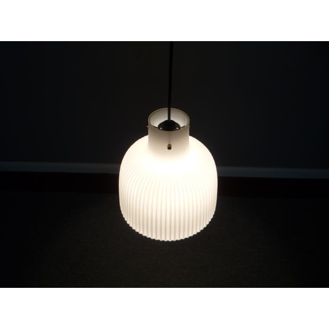 Mid-Century Opal Glass Lamp from Limburg, 1960s For Sale - Image 10 of 15