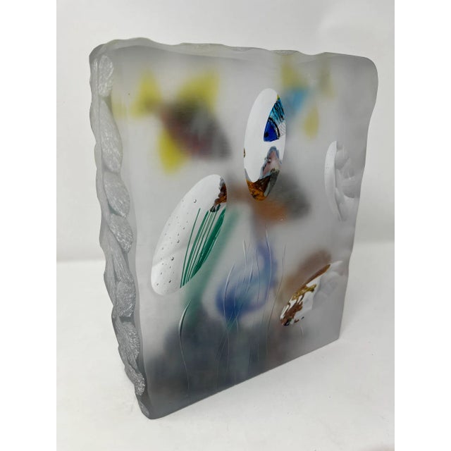 Price Reduced $1,000. Now Only $1,695! Large Murano Glass Aquarium For Sale - Image 4 of 6