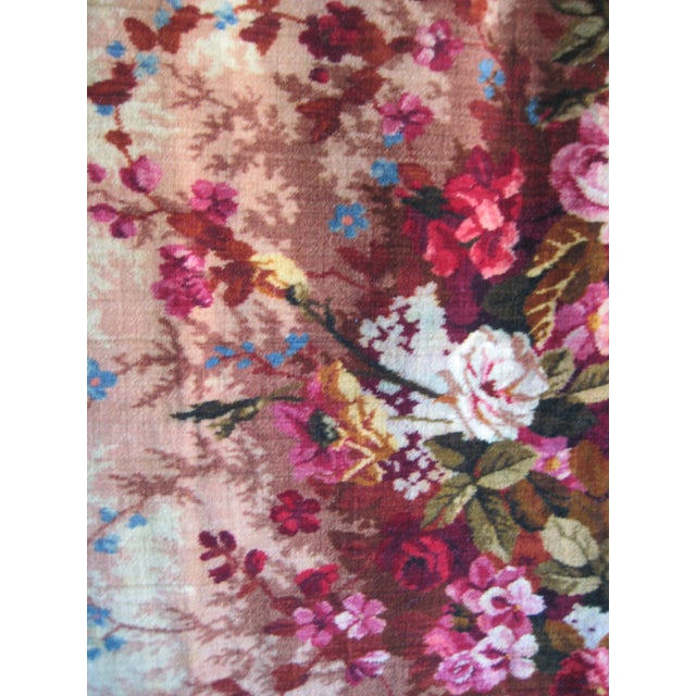 Late 19th Century French Napoleon III Velvet Tablecloth For Sale - Image 6 of 12