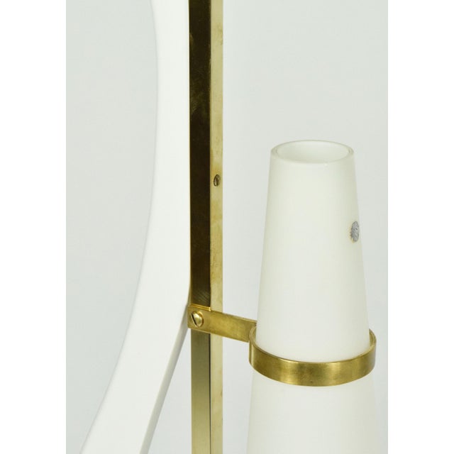 Wood 1970s Murano Glass Table Lamps - a Pair For Sale - Image 7 of 8