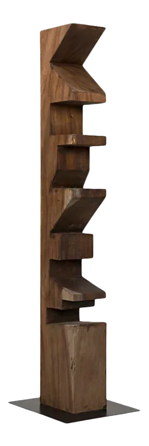 NOIR Totem Statue, Teak