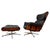Rosewood and Bent Plywood Lounge Chair and Ottoman, 1960s, Set of 2 For Sale - Image 17 of 17