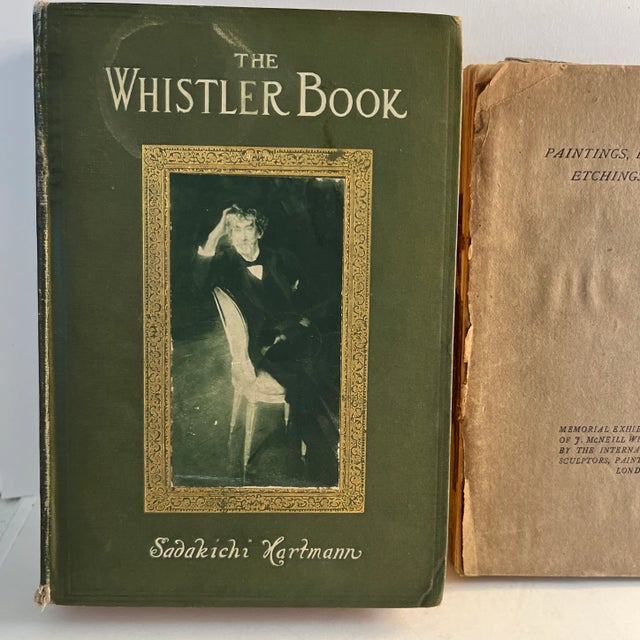 Illustration 1905 Whistler Catalog and Biography Book Set of 2 For Sale - Image 3 of 13