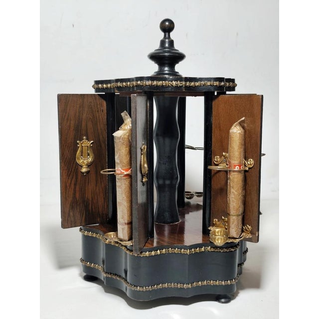 1950s Wooden Cigar Carousel, Spain, 1950s For Sale - Image 5 of 11