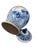 Blue Vintage Chinoiserie Large Blue and White Porcelain Ginger Jar 23" H For Sale - Image 8 of 13