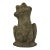 Vintage Concrete Frog Garden Statue For Sale