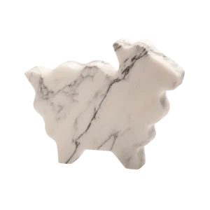 Marble Factory Series Pecorella Paperweight by Alessandra Grasso