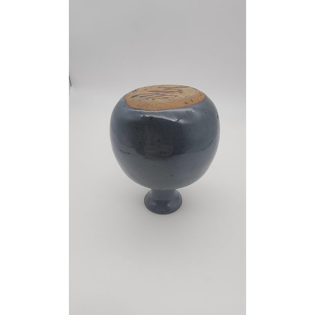 Ceramic Mid 20th Century Studio Pottery Weed Pot For Sale - Image 7 of 9
