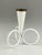 White Candleholders by Gunnar Ander for Ystad-Metall, Sweden, 1950s, Set of 4 For Sale - Image 5 of 9
