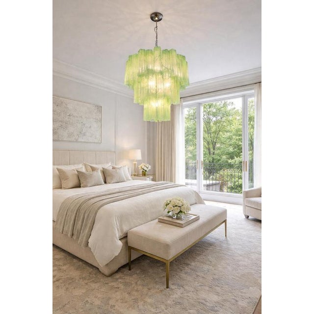 Italian Chandelier in Murano Glass, 1990 For Sale - Image 12 of 18