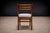 Set of 8 Chairs in Caviuna Wood & Linen, Alexandre Rapoport, 1960s For Sale - Image 9 of 13