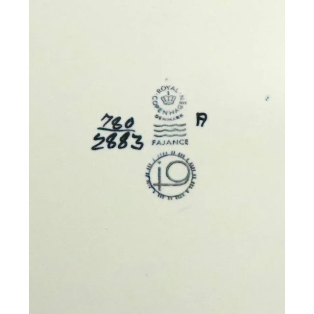 Royal Copenhagan Modernist Nils Thorsson for Royal Copenhagen Fajance Bowl For Sale - Image 4 of 6