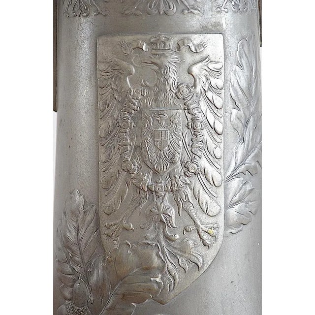 Pewter Ceremonial Jug with Berlin Coat of Arms from Kayser, 1900s For Sale - Image 5 of 14
