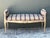 Wood Vintage Louis XV Striped Bench For Sale - Image 7 of 12