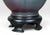 Late 20th Century Vintage Hollywood Regency Ombre Ceramic Ginger Jar Table Lamp With Navy Pleated Shade For Sale - Image 5 of 11