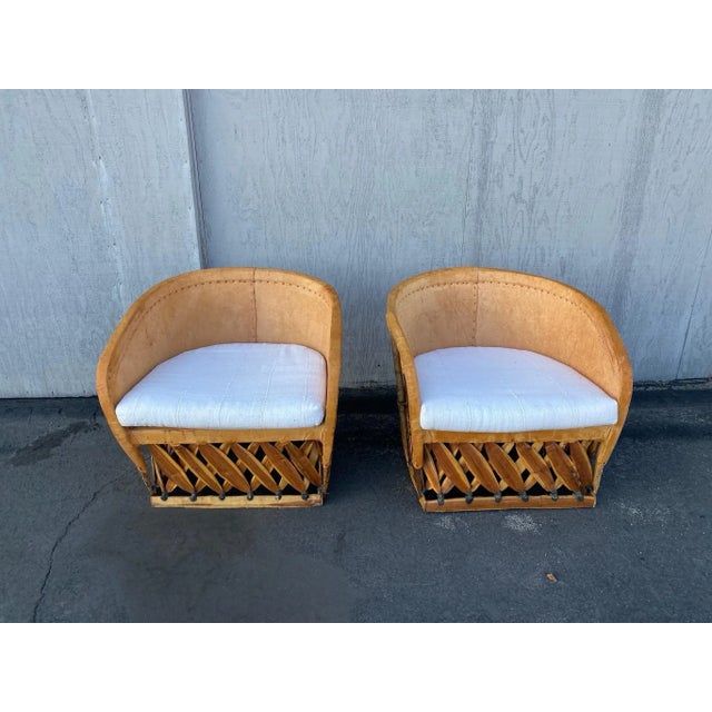Vintage Equipale Chairs - a Pair For Sale - Image 9 of 12