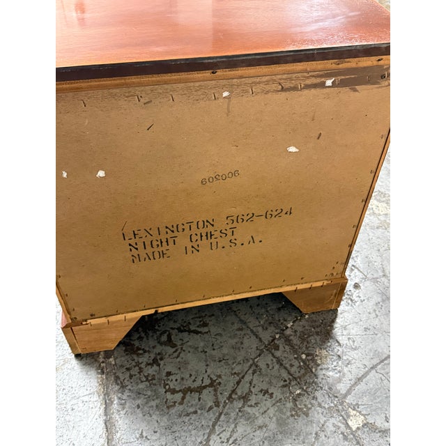 Wood Lexington Furniture Traditional Four-Drawer Chest For Sale - Image 7 of 12