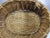 Early 20th Century Rustic Vintage Wood Shave Natural Fiber Gathering Basket For Sale - Image 5 of 15