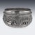 1910s Antique Burmese Repoussé Silver Jataka Tales Bowl, 1910 For Sale - Image 5 of 18