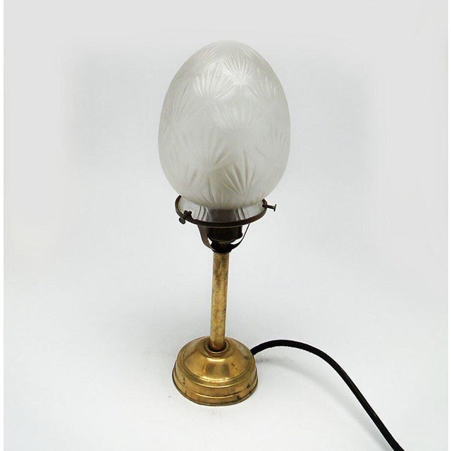 Goldenrod 20th Century Desk Lamp, 1890s For Sale - Image 8 of 8