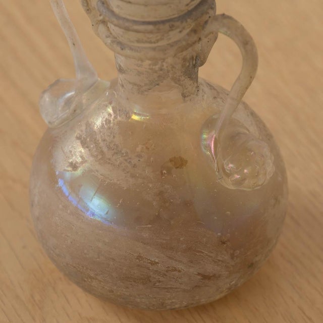 Brown 1960s Italian Scavo Amphora Vase For Sale - Image 8 of 9