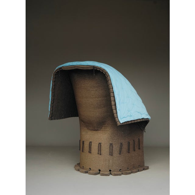 Cassina Early Edition Feltri Chair by Gaetano Pesce for Cassina, 1980s For Sale - Image 4 of 18