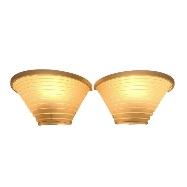 Vintage Egisto Wall Sconces by Angelo Mangiarotti for Artemide, 1980s, Set of 2 For Sale - Image 6 of 13