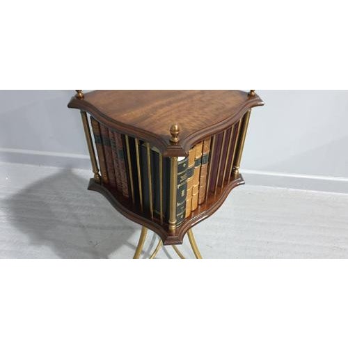 Vintage Revolving Bookcase For Sale - Image 6 of 9