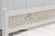 Wood White Carved Floral Jali Daybed Sofa For Sale - Image 7 of 13