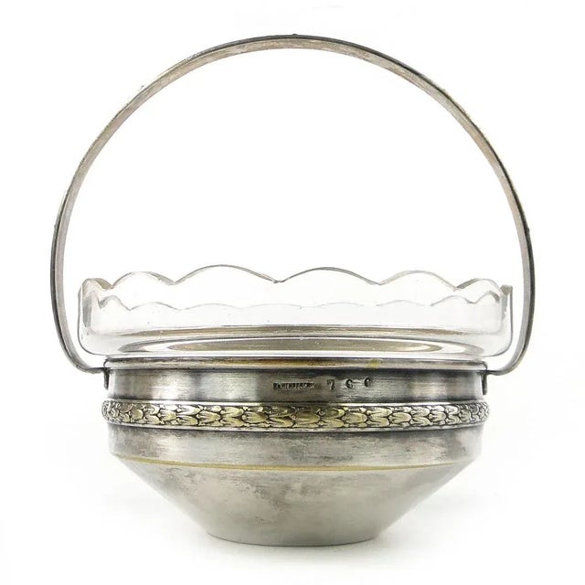 Art Deco Sugar Bowl from Bracia Henneberg, 1930s For Sale - Image 13 of 13