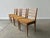 Black Vintage Dining Chairs with Mustard Fabric Upholstery from Schreiber, 1960s, Set of 4 For Sale - Image 8 of 10