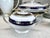 1940’s Rosenthal Winifred v Porcelain 118 Piece Dinnerware Serverware Set White, Gold, Cobalt Blue For Sale - Image 9 of 12