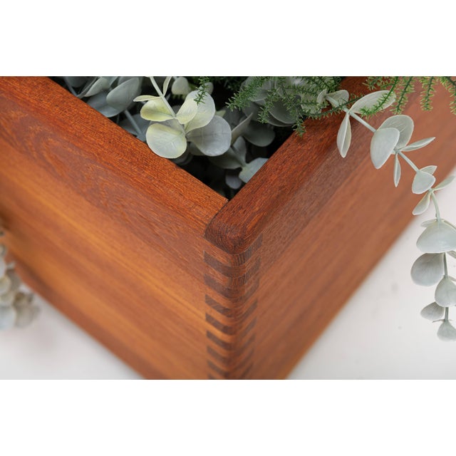 Danish Teak Planter, 1960s For Sale - Image 4 of 7