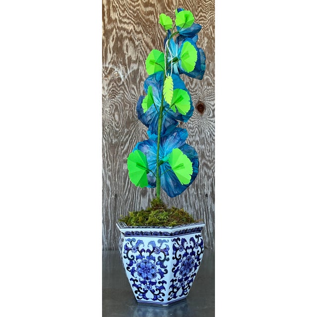 Contemporary Hand-Rolled Paper Flowers For Sale - Image 10 of 11