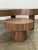Wood Small Kidney Two Tiered Coffee Table Set- Walnut For Sale - Image 7 of 11