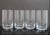 Tiffany & Co Crystal Etched Diamond Criss-Cross MCM Tumbler Glass Set of 4 For Sale In Portland, OR - Image 6 of 10