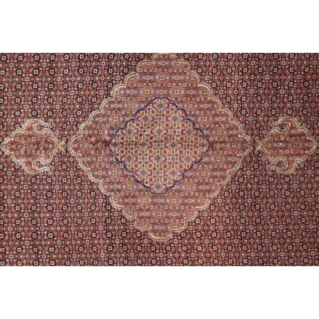 1990's Sino Persian Tabriz Rug, 10' X 12'7" For Sale In New York - Image 6 of 10