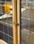 1970s Oak Leaded Glass 2-Door Bookcase Vintage Mid-Century Modern 1970s For Sale - Image 5 of 11