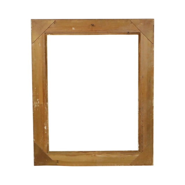 Large Baroque Style Gilt Pine Frame For Sale - Image 13 of 14