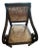 1990s Anglo-Indian Teak and Rattan Arm Chair For Sale