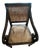 1990s Anglo-Indian Teak Ans Rattan Arm Chair For Sale