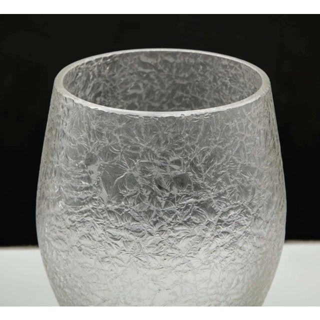 Mid-Century Modern Rosenthal Glass Vases - A Pair For Sale - Image 3 of 13