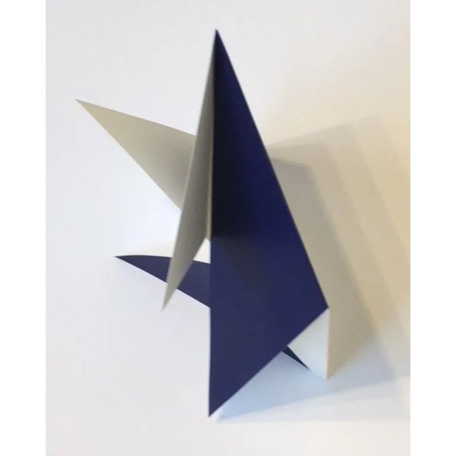 Paper Hércules Barsotti (1914-2010), 1964 Modern Abstract Acrylic on Heavy Paper Sculpture For Sale - Image 7 of 10
