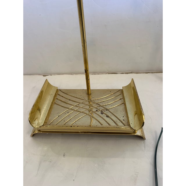 Midcentury Modern Brass Fireplace Tools -Set of 4 For Sale In Philadelphia - Image 6 of 9