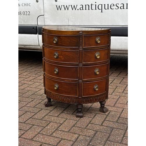 Chest of Drawers with Sunburst Inlaid Top For Sale - Image 11 of 18