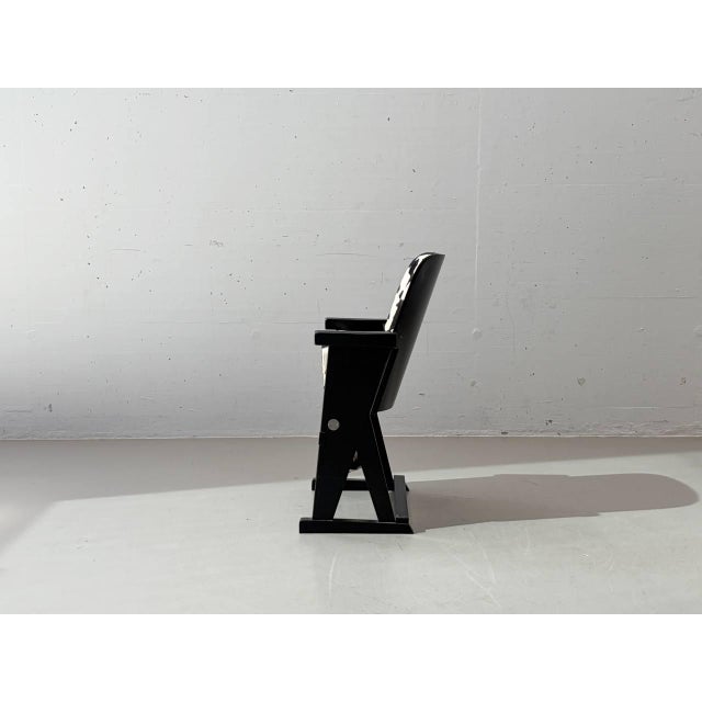 Vitage Cinema Seat with Cowhide Look, 1980s For Sale - Image 6 of 14