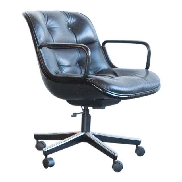 1960s Vintage Knoll Pollock Executive Chair | Chairish